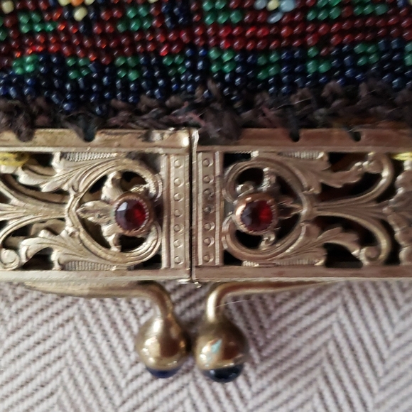 Vintage beaded purse - Picture 6 of 7